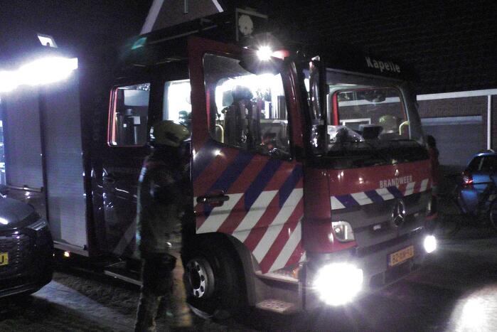Keukenbrand in woning