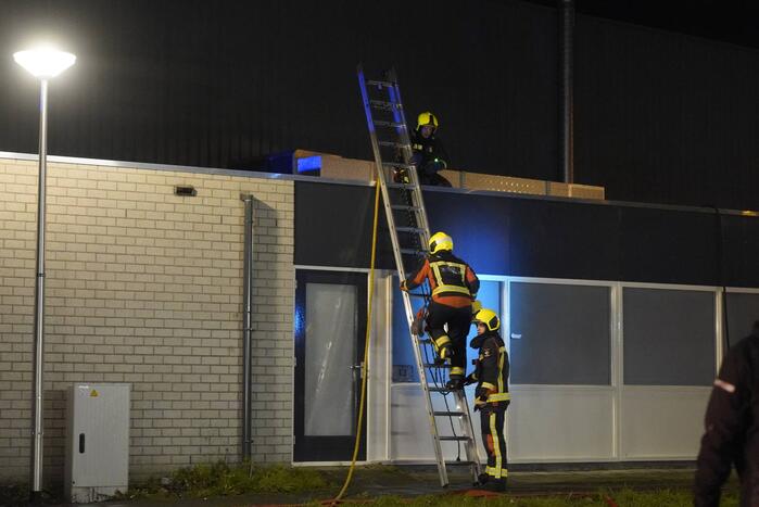 Grote brand in Sportzaal De Meerkoet