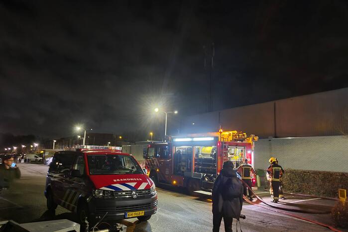 Grote brand in Sportzaal De Meerkoet
