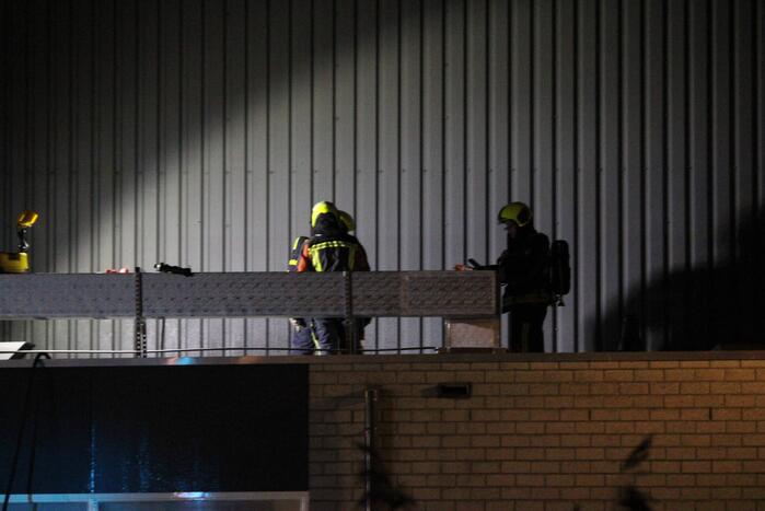 Grote brand in Sportzaal De Meerkoet