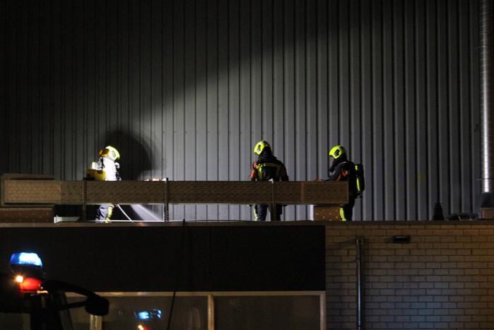 Grote brand in Sportzaal De Meerkoet