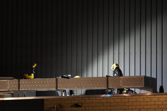 Grote brand in Sportzaal De Meerkoet