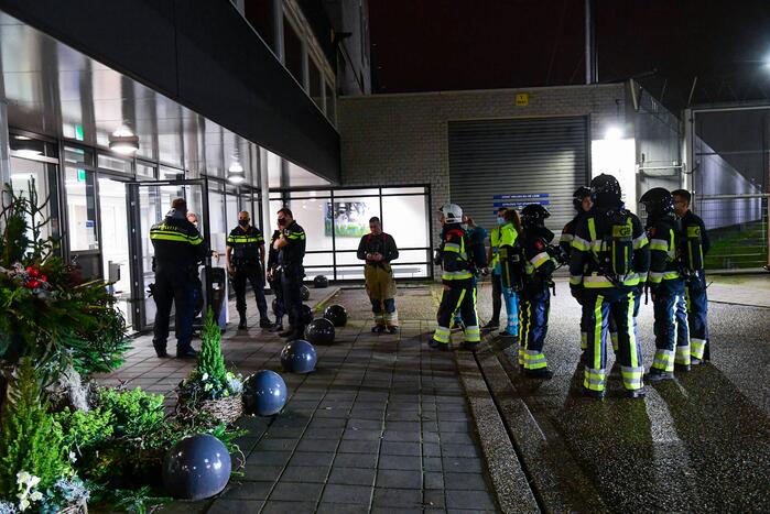 Brand in cel tbs-kliniek