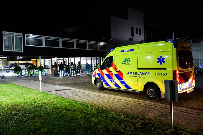Brand in cel tbs-kliniek