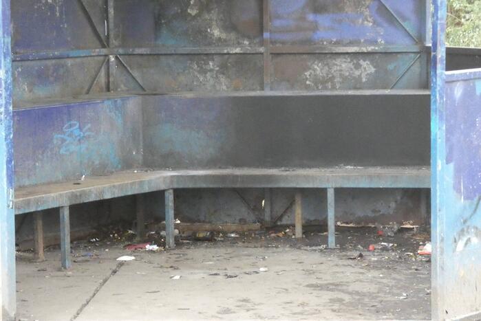 Brand gesticht in jongerenhok