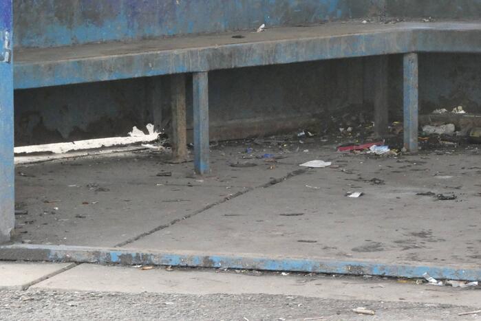 Brand gesticht in jongerenhok