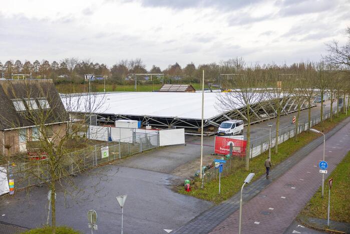 Bouw nieuw vaccinatielocatie in volle gang