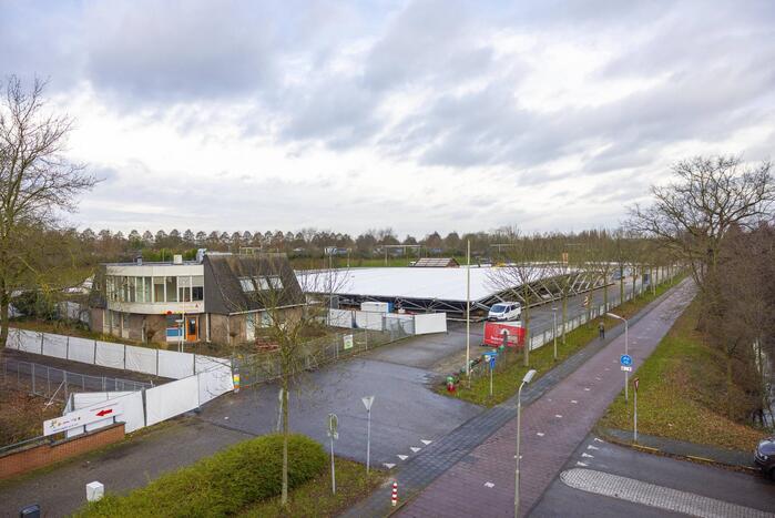 Bouw nieuw vaccinatielocatie in volle gang