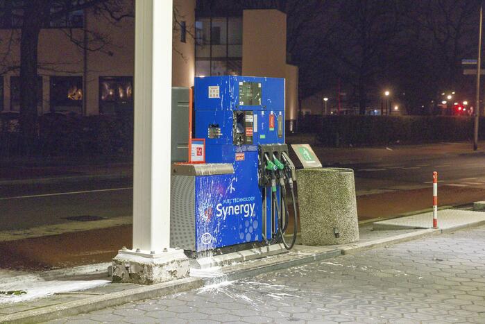 Brandstoflekkage schoongemaakt door brandweer