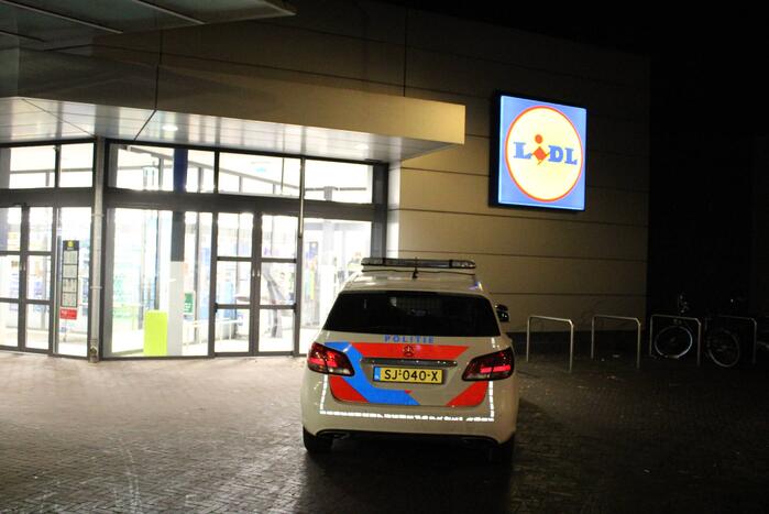 Lidl supermarkt overvallen door man