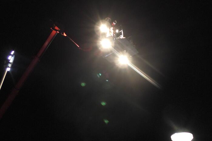 Brand ontstaan in een leegstaand pand