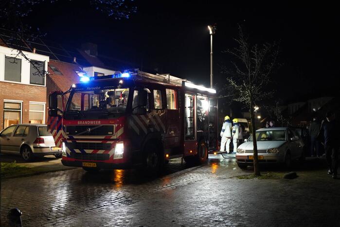 Uitslaande brand in woning
