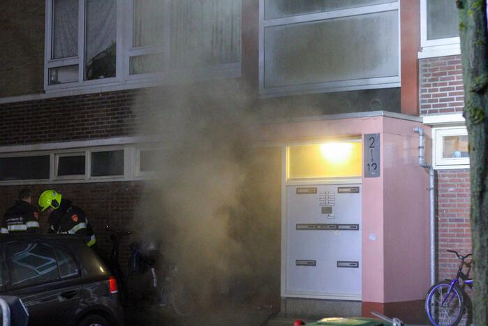 Flat ontruimd na uitslaande brand