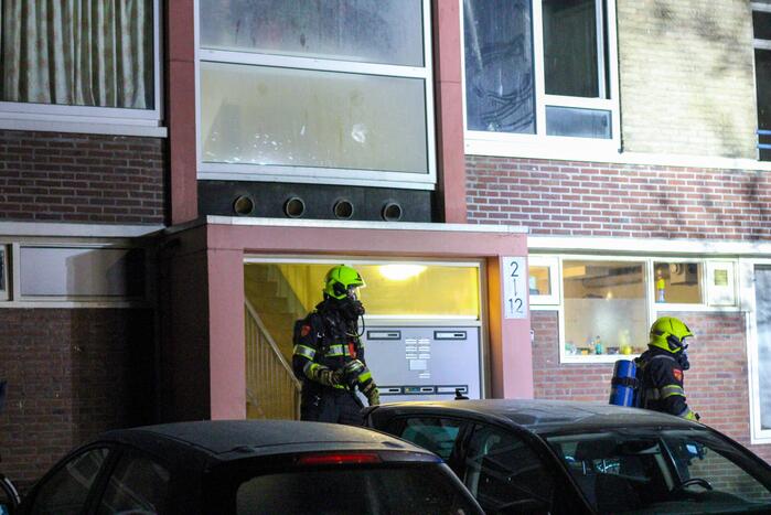 Flat ontruimd na uitslaande brand