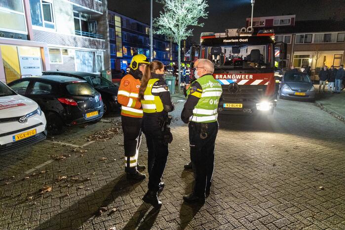 Flat ontruimd na uitslaande brand