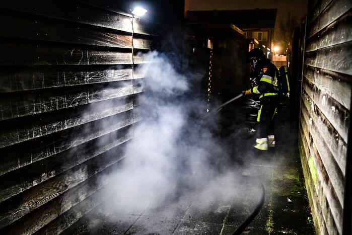 Veel schade aan schuur door brand