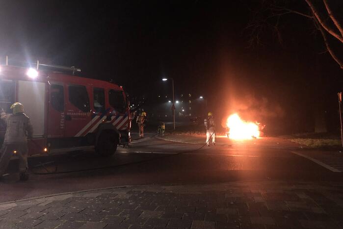 Meerdere scooters in brand