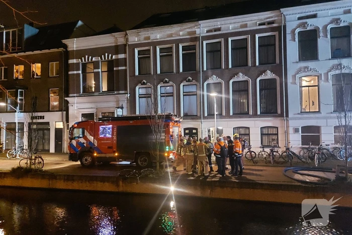 Uitslaande brand in woning