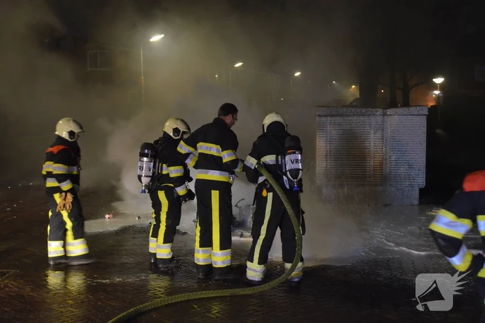 Deelscooter in brand gestoken