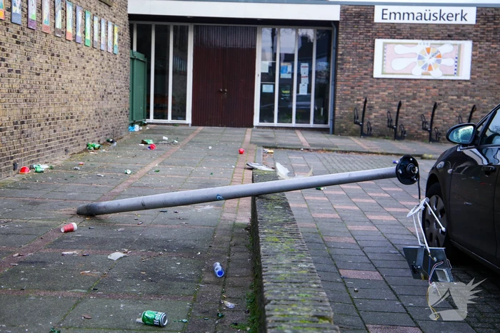 Veel schade na jaarwisseling
