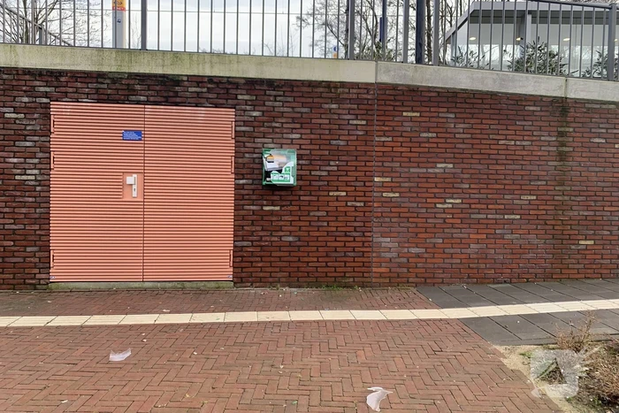 AED-kast vernield tijdens jaarwisseling
