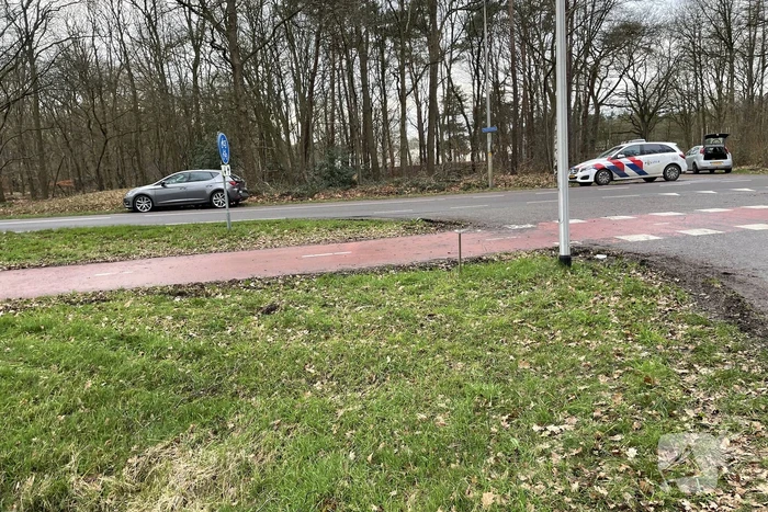 Twee auto's op elkaar geklapt