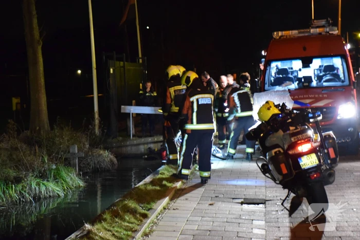 Hulpdiensten onderzoeken sloot na onbeheerde fiets