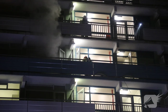 Veel schade na brand in flatwoning