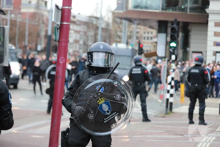 Duizenden demonstranten bij demonstratie