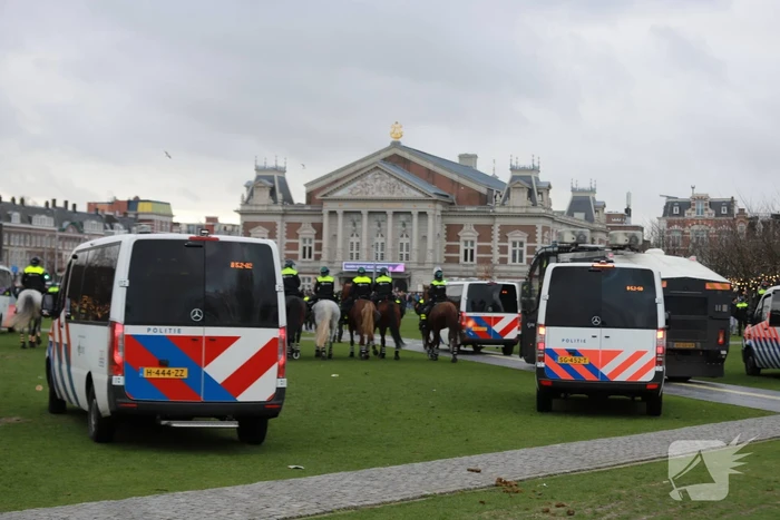 Duizenden demonstranten bij demonstratie