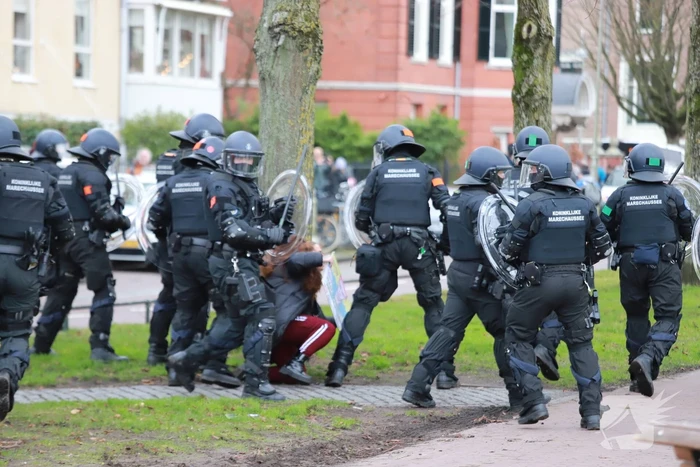 Duizenden demonstranten bij demonstratie