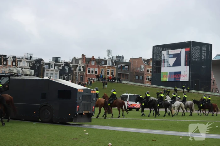Duizenden demonstranten bij demonstratie