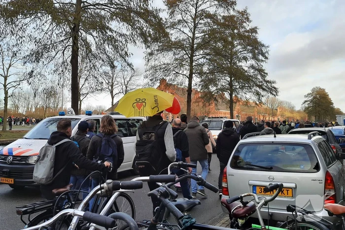 Duizenden demonstranten aanwezig bij Westerpark