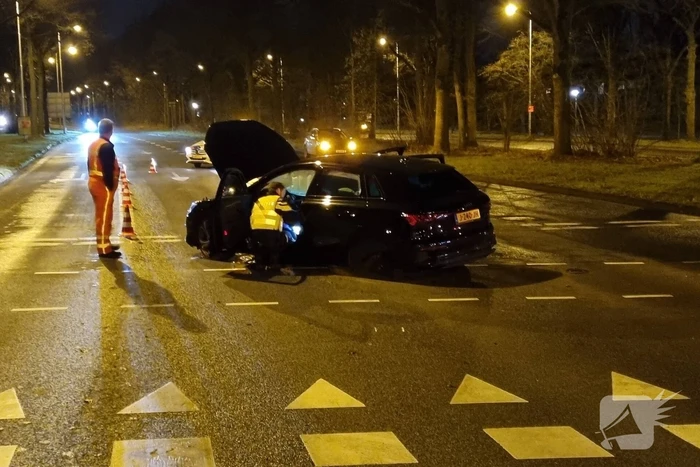 Ongeval tussen twee voertuigen op kruising