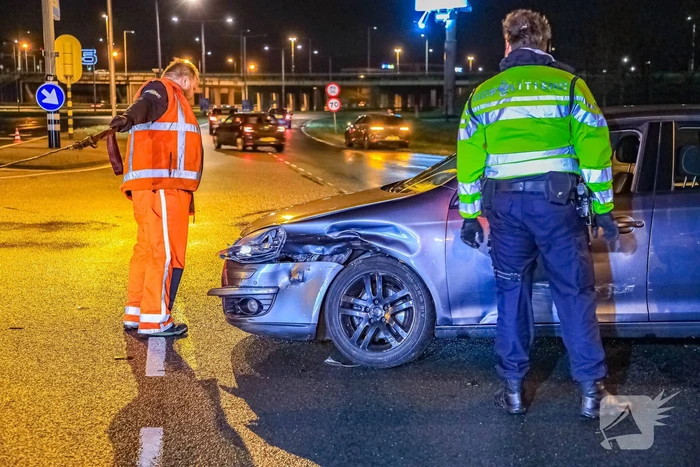 Veel schade bij ongeval op kruising
