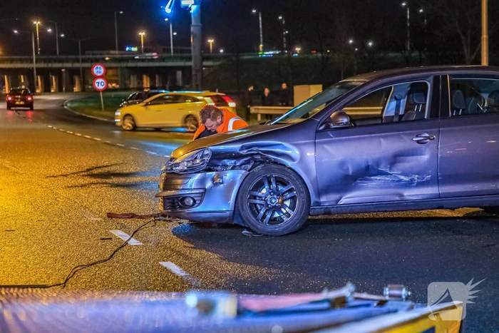 Veel schade bij ongeval op kruising