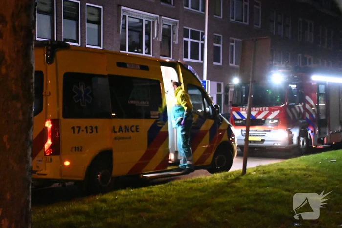 brand strevelsweg - s125 rotterdam