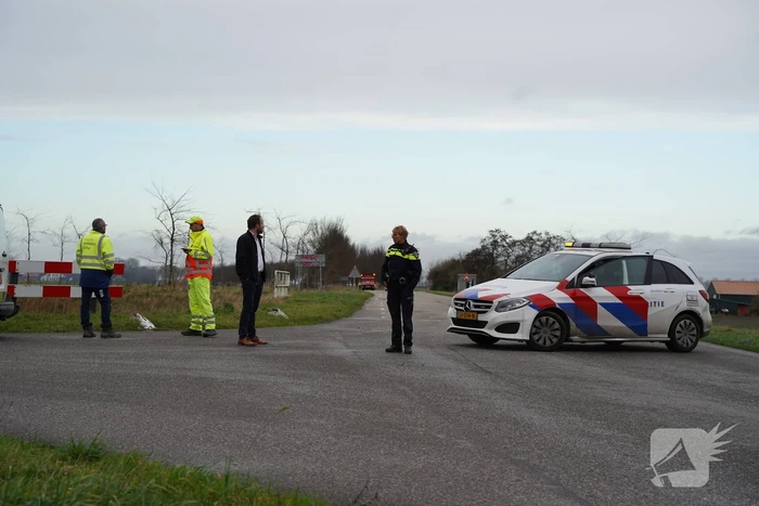 Grote uitslaande brand verwoest schuur