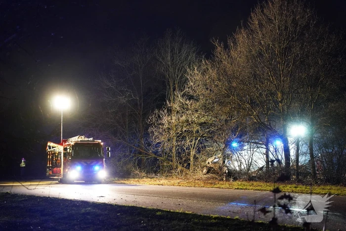 Ernstig gewonde na eenzijdig ongeval