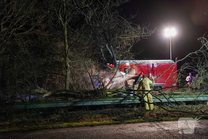 Ernstig gewonde na eenzijdig ongeval