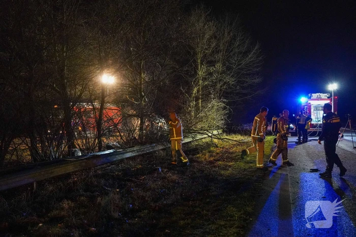 Ernstig gewonde na eenzijdig ongeval
