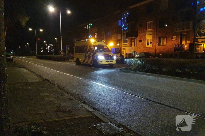 Persoon gewond na mogelijke val