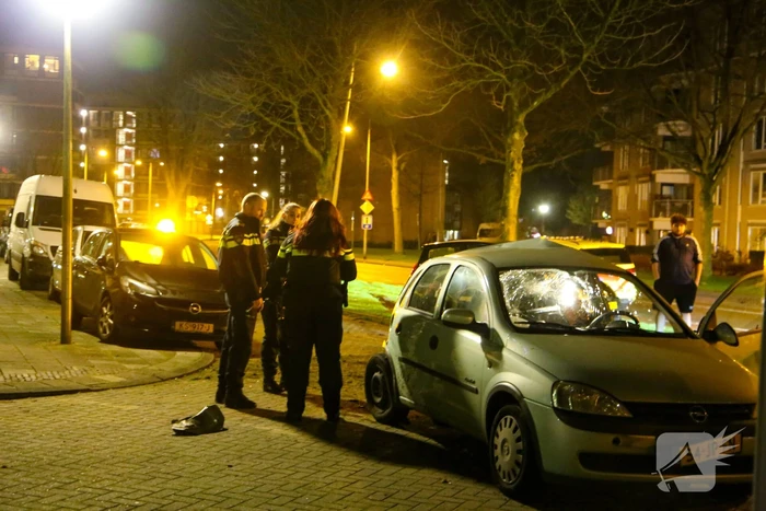 Lachgastank aangetroffen bij ernstig ongeval