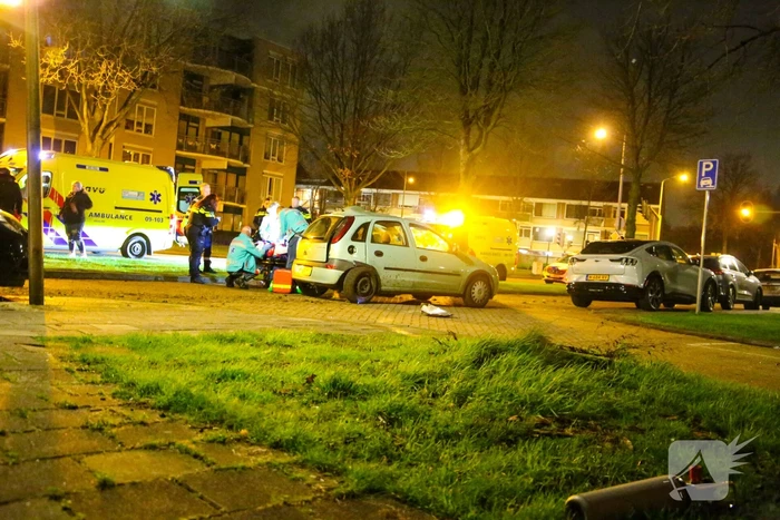 Lachgastank aangetroffen bij ernstig ongeval
