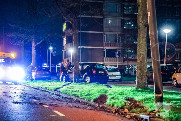 Lachgastank aangetroffen bij ernstig ongeval