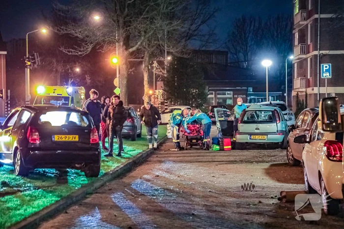 Lachgastank aangetroffen bij ernstig ongeval