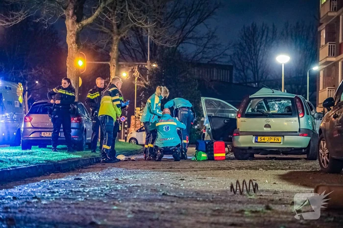 Lachgastank aangetroffen bij ernstig ongeval