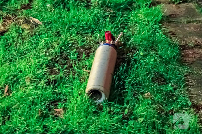 Lachgastank aangetroffen bij ernstig ongeval