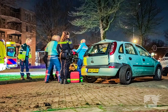 Lachgastank aangetroffen bij ernstig ongeval