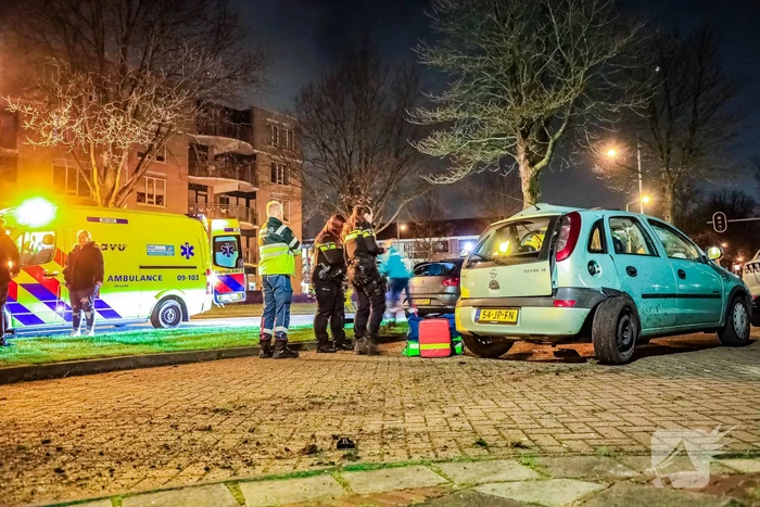Lachgastank aangetroffen bij ernstig ongeval